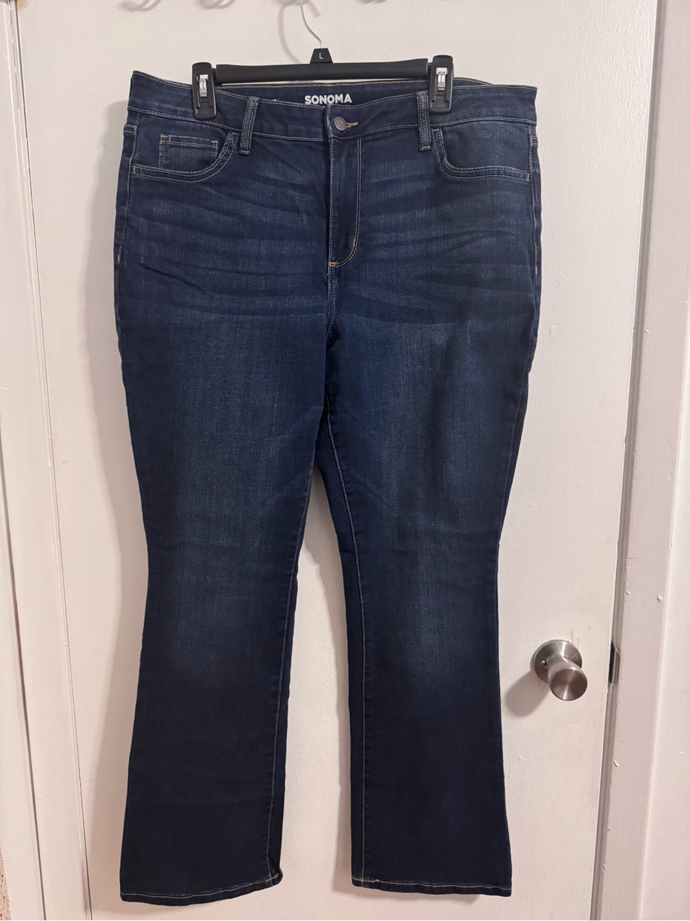 Sonoma Women's Dark Indigo Bootcut Jeans